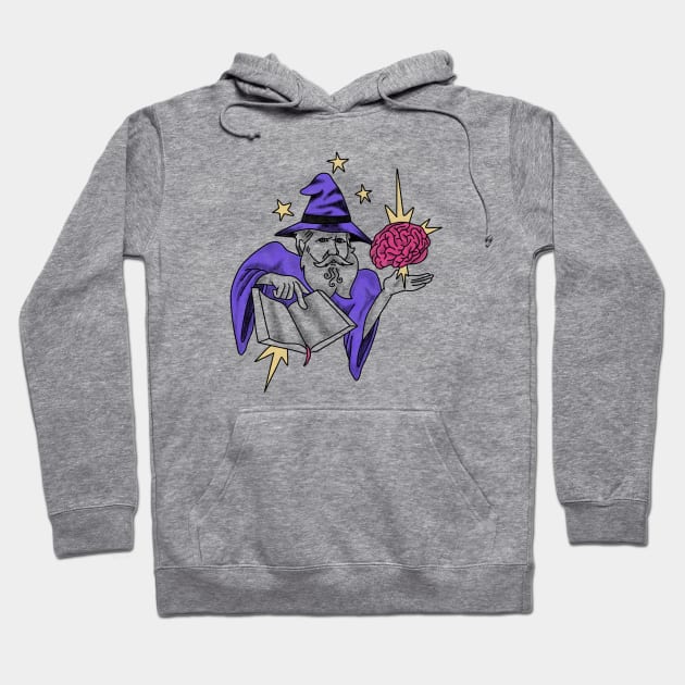 wizard Dom Pedro II Hoodie by tintacarmesim